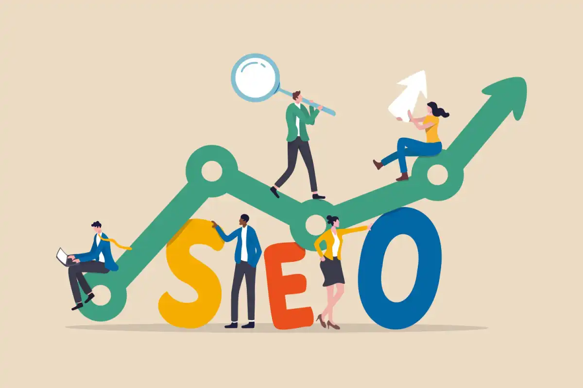 An SEO graphic