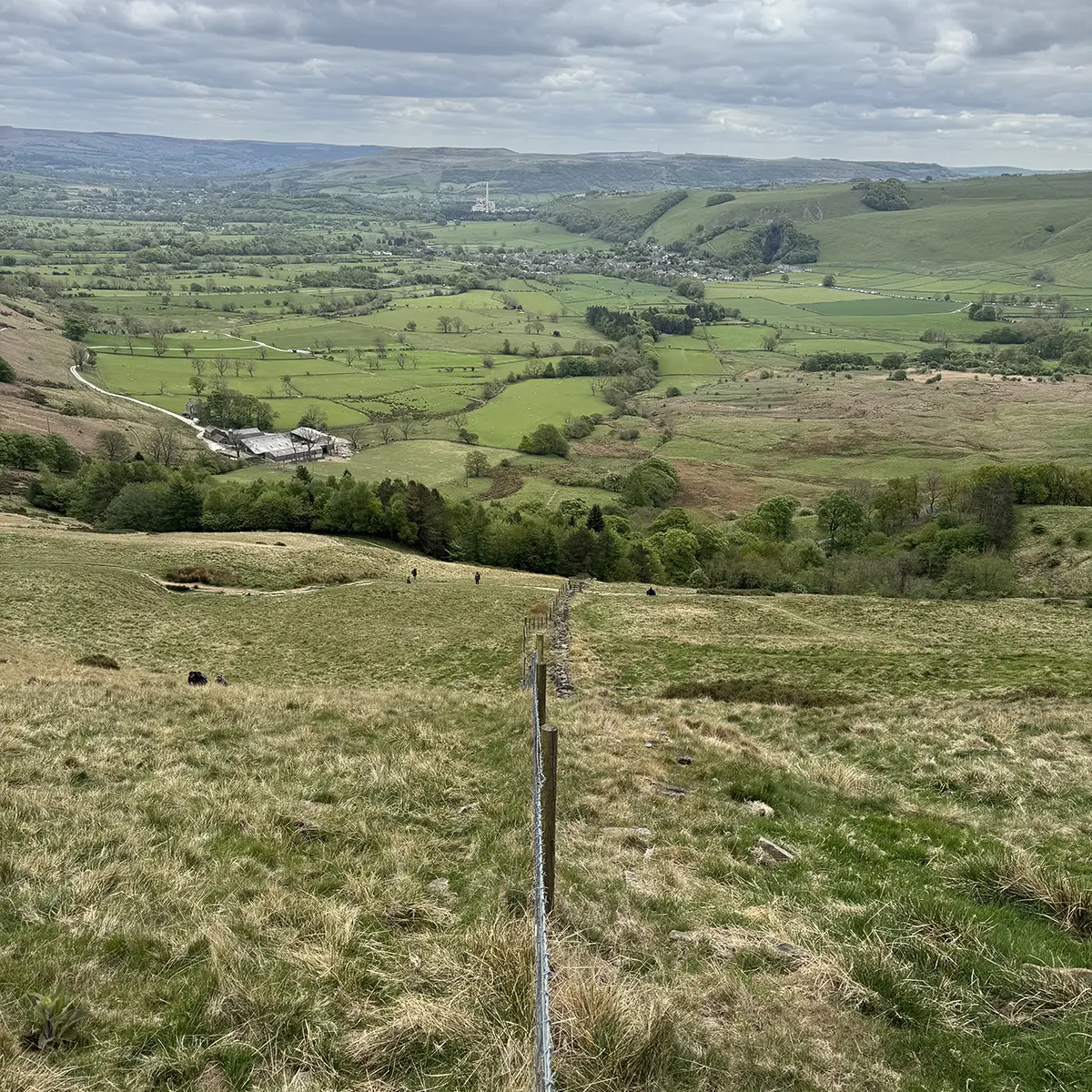 view from mam tor