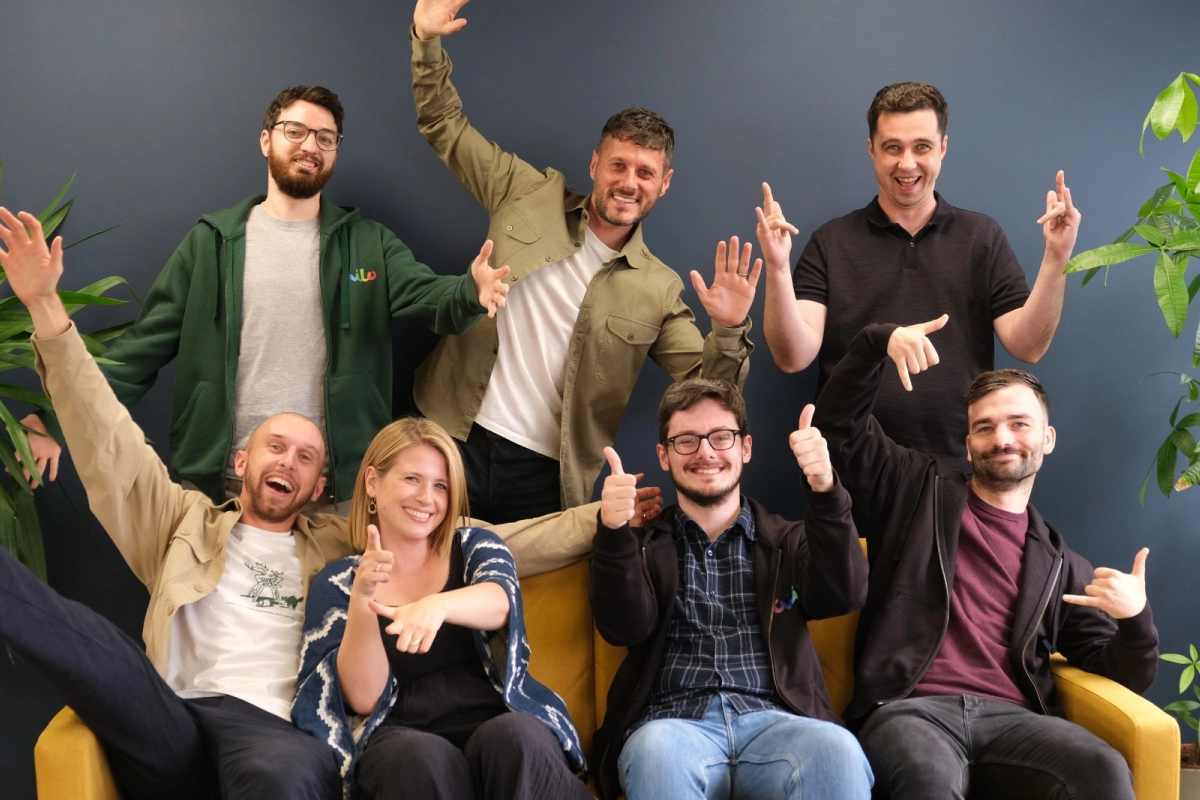 the Twilo team in a silly photo