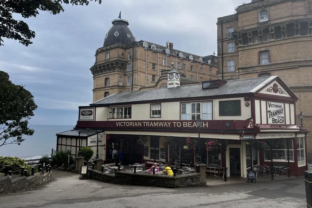 The Victorian Tramway cafe in Primrose Valley