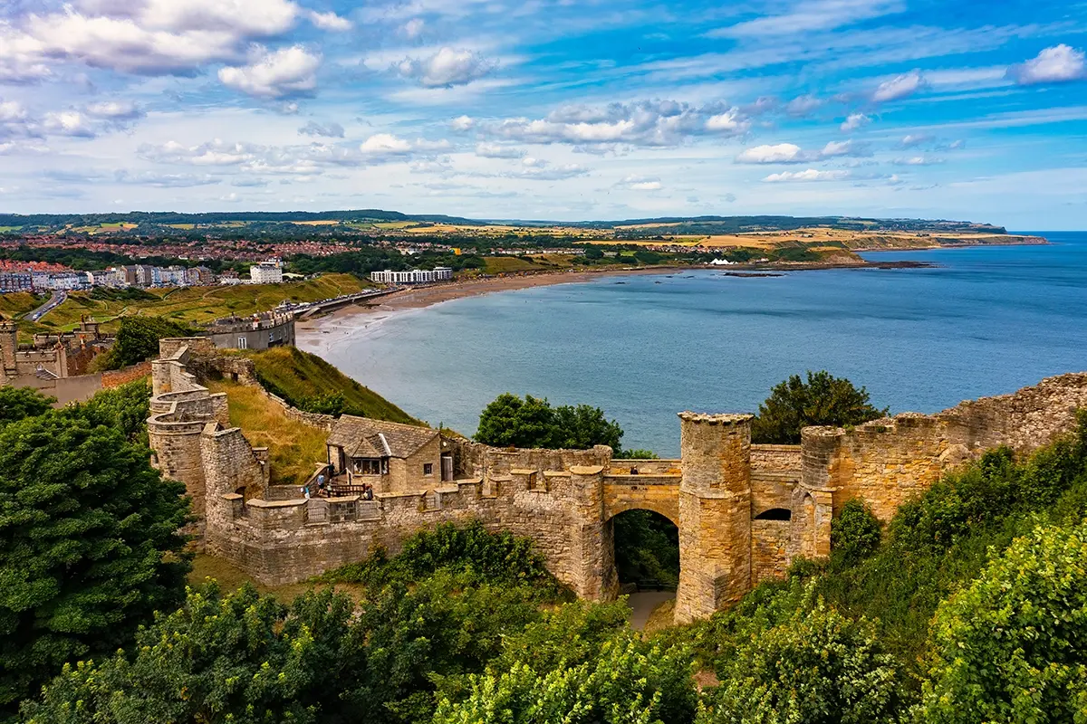 Scarborough Castle and the North Bay