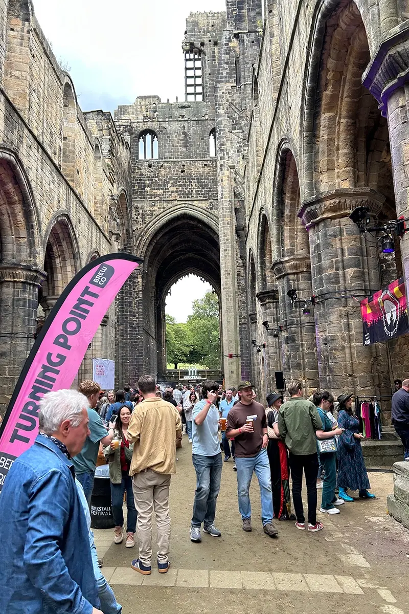 Kirkstall Beer Festival at Kirkstall Abbey