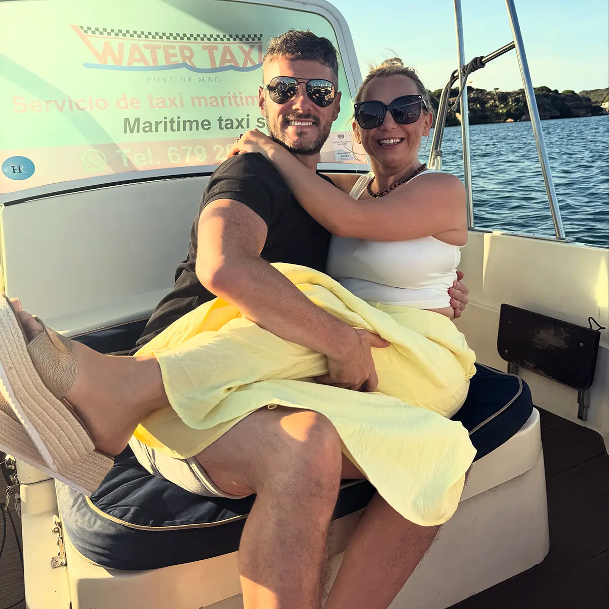 bpat trip between Mahon and Es Castell