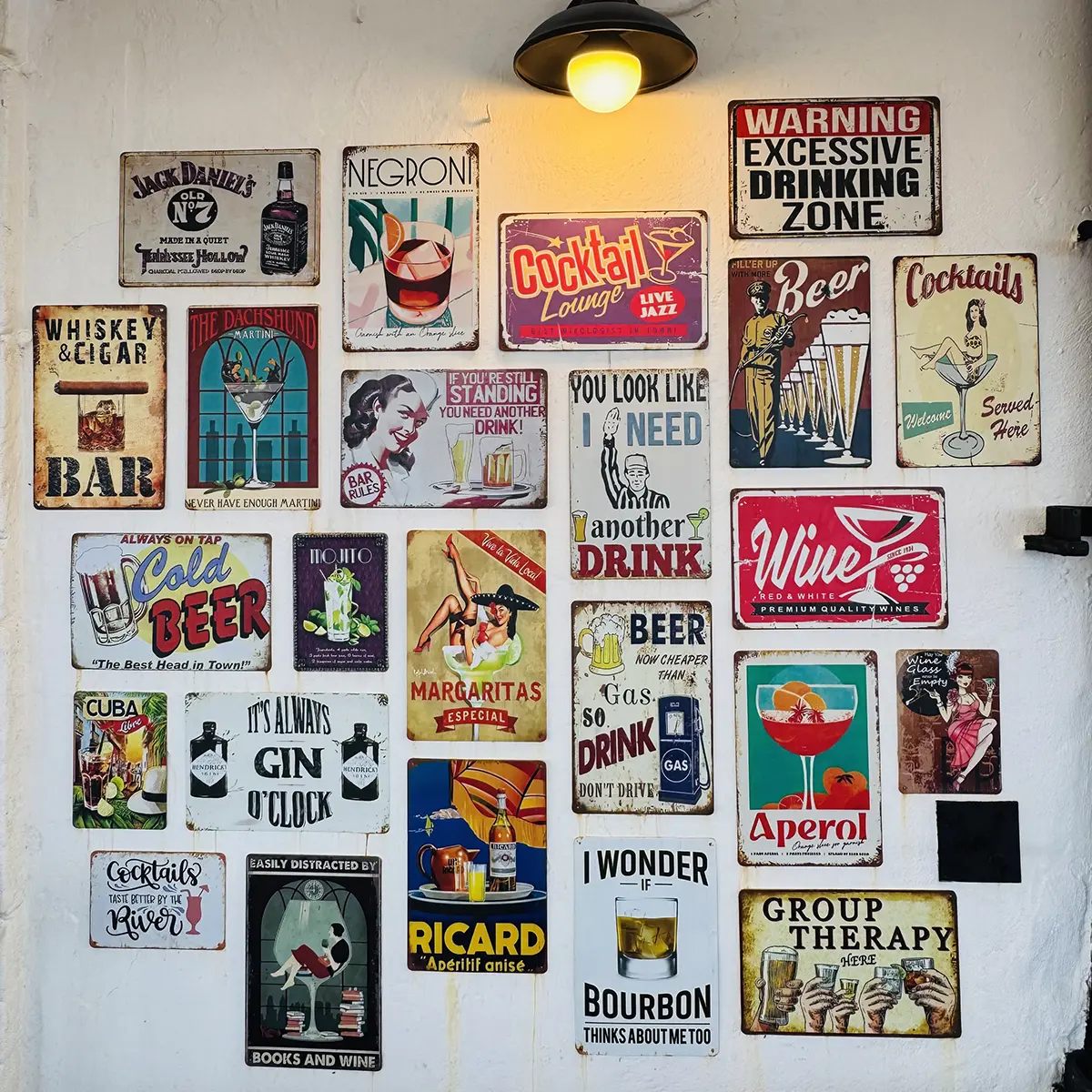signage outside a bar in Menorca