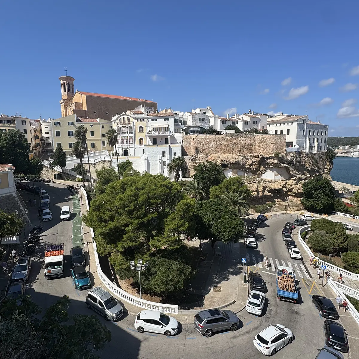 A view from the steps in Menorca