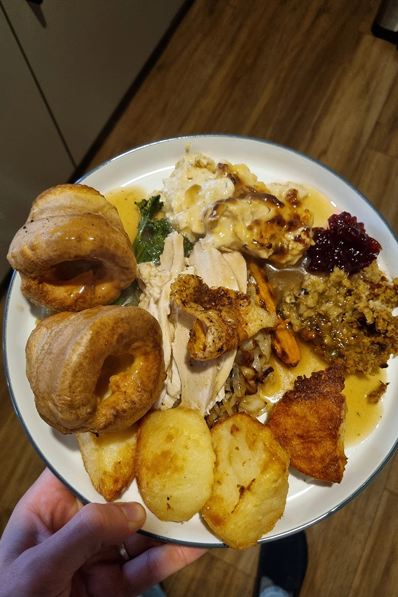 mini Christmas dinner