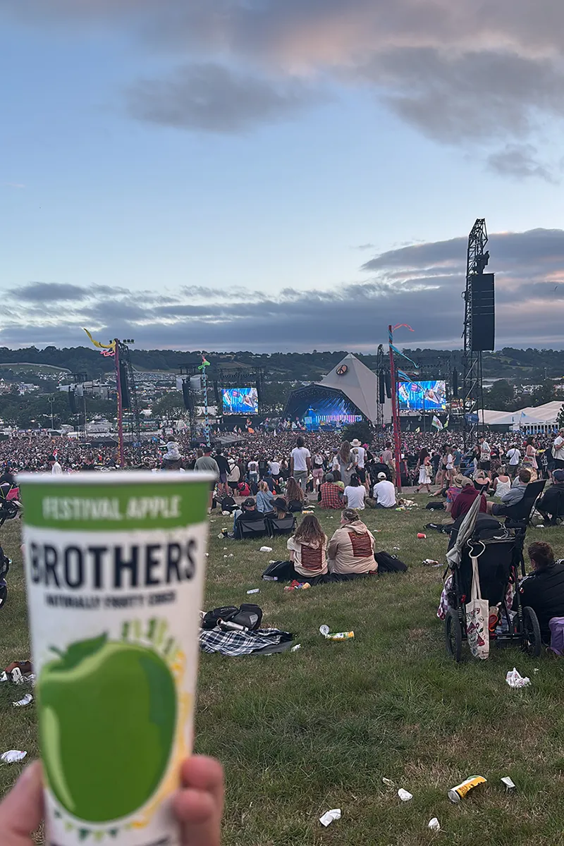 The pyramid stage glastonbury