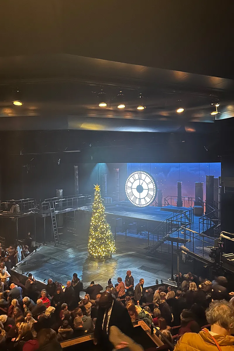 The Christmas carol at Leeds playhouse
