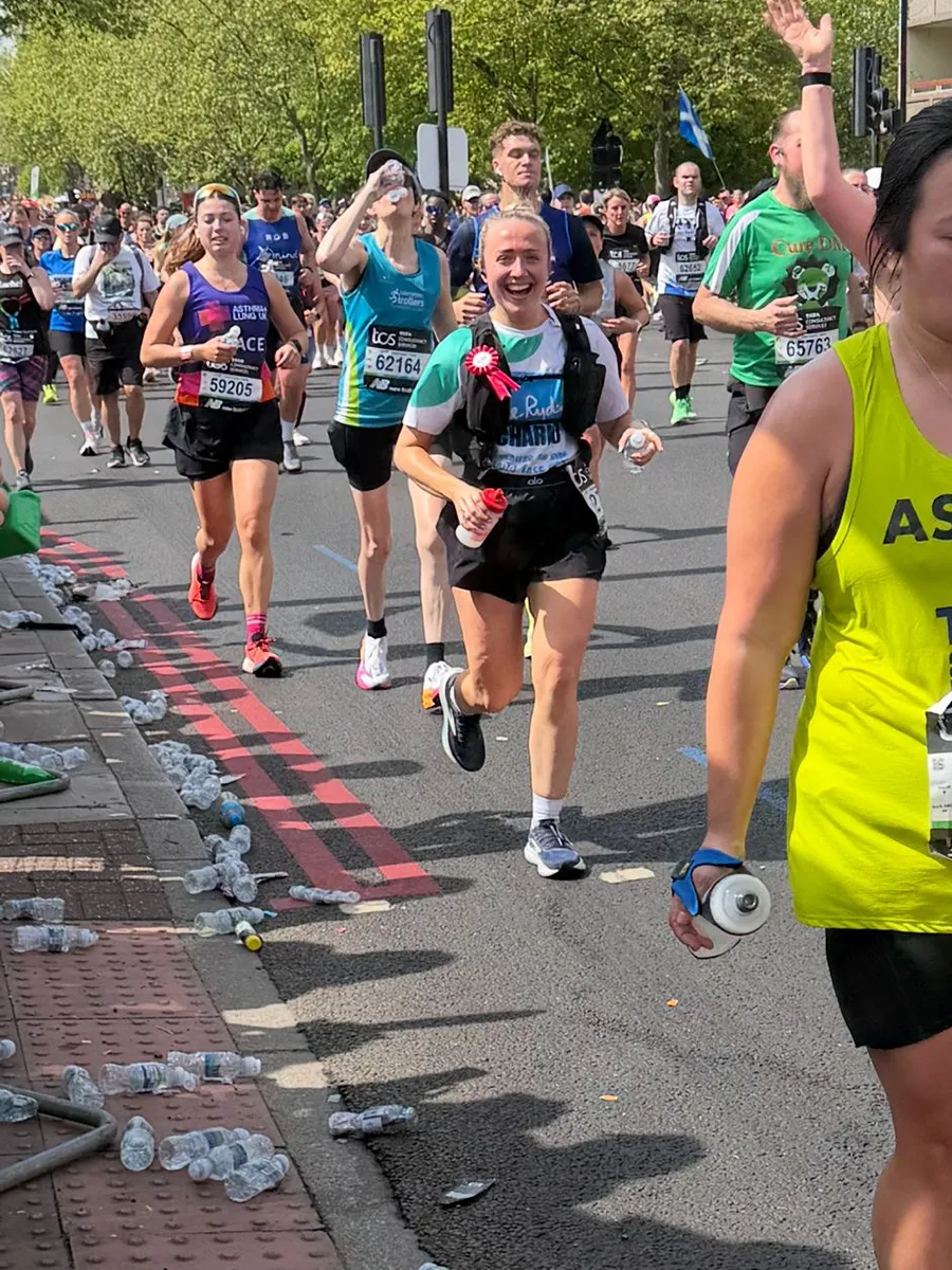 Matt's sister running London marathon