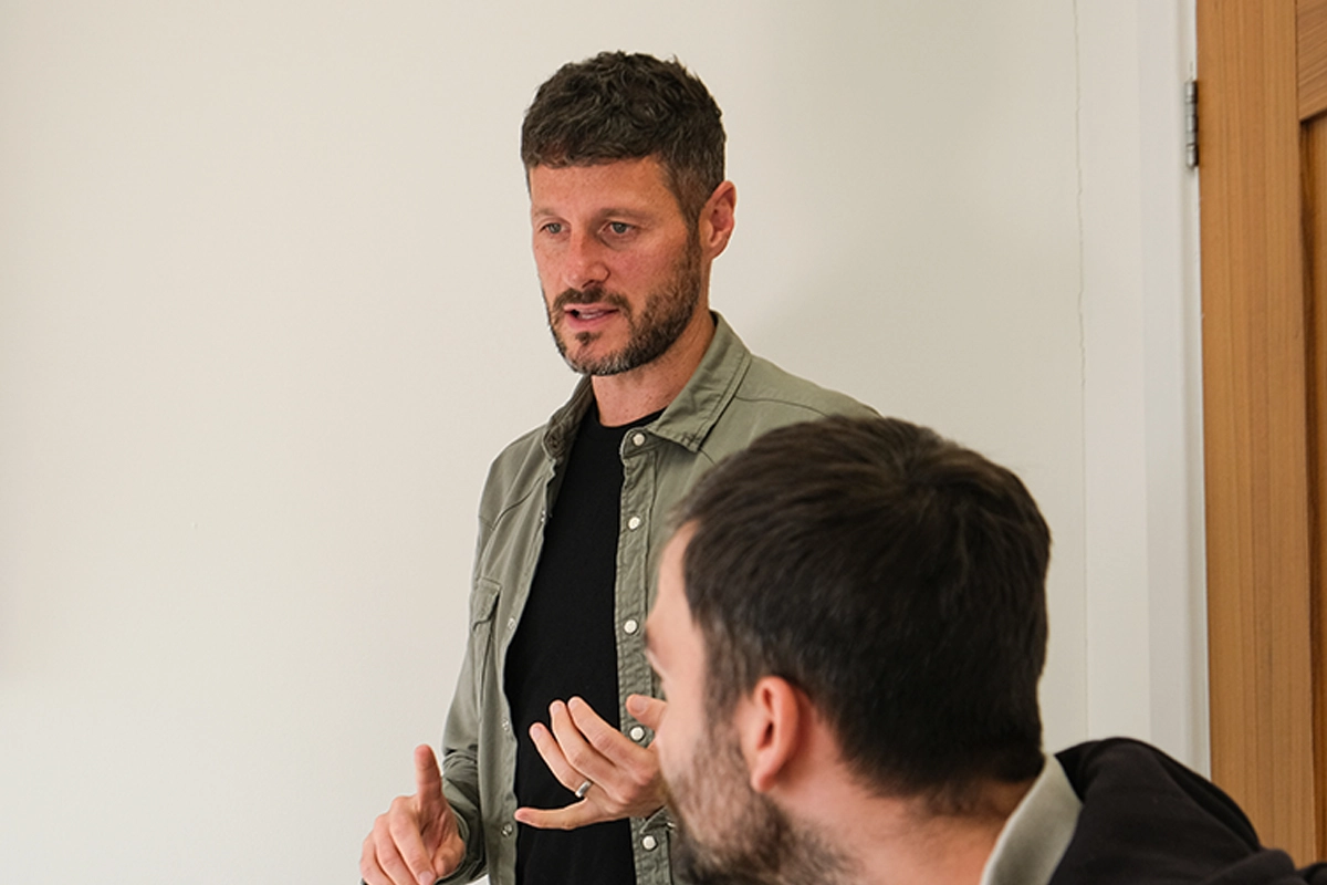 wayne delivering a group learning session