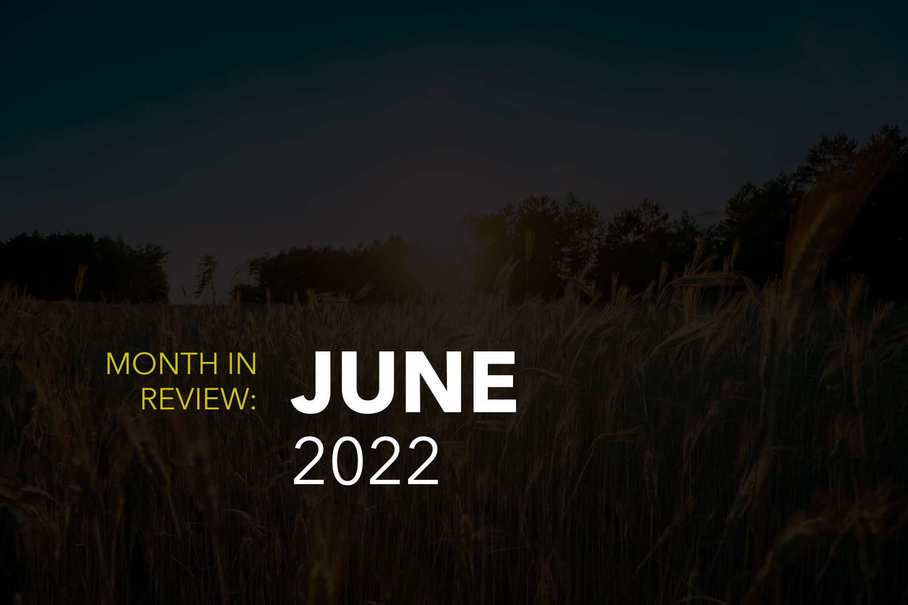 Month in review June 2022