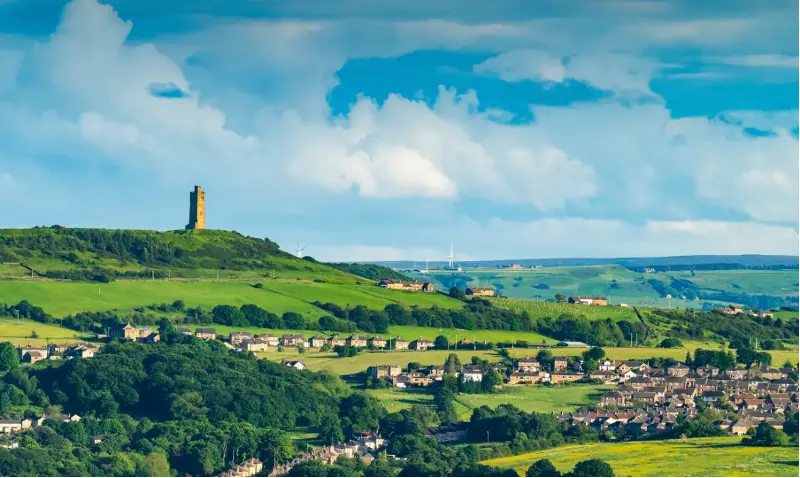 Castle Hill in Huddersfield