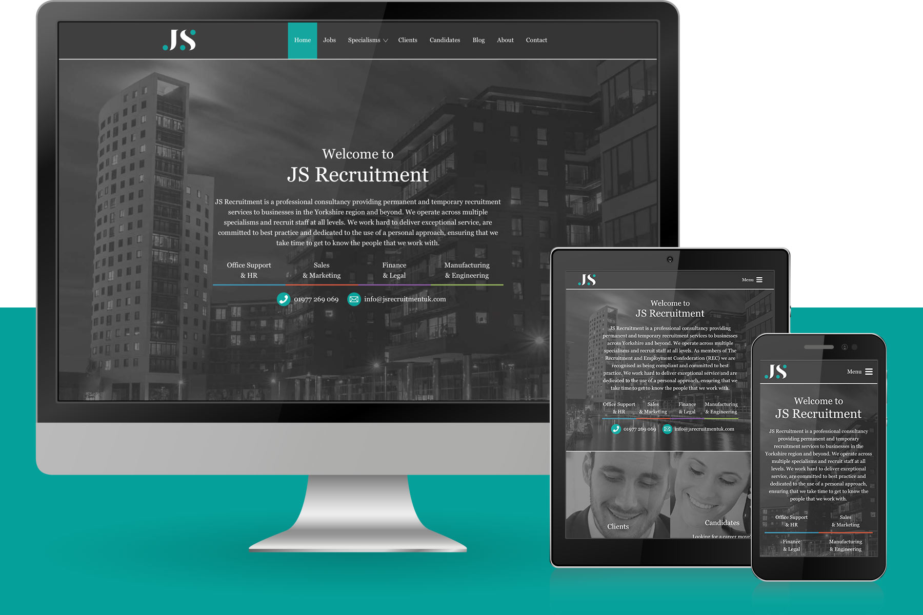 recruitment website design