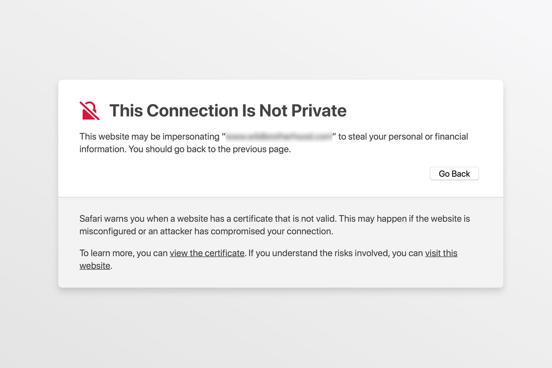 Browser Private Connection