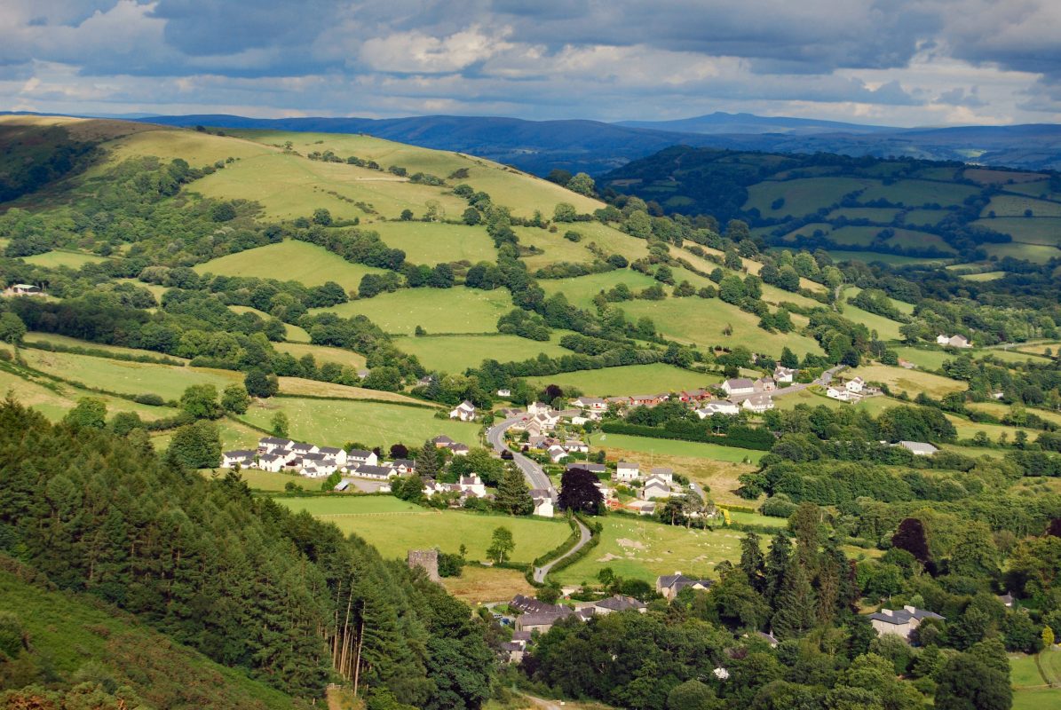 Image of Welsh valleys