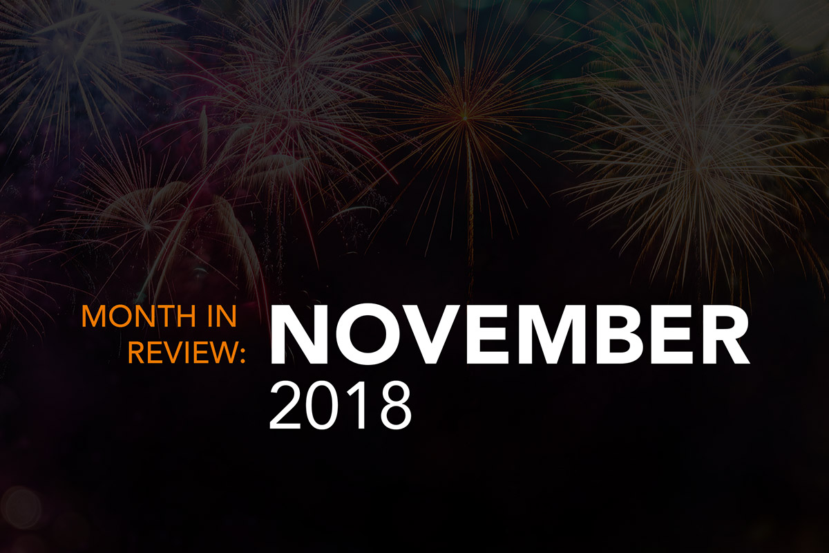 November 2018 month review