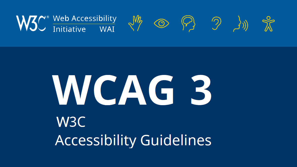 WCAG accessibility guidelines
