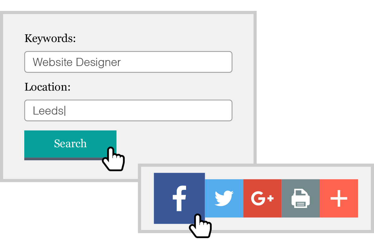 custom job search website